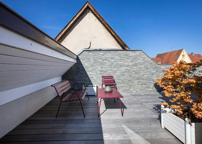 Les Murmures Des Toits - Hypercentre - Garage Prive Апартаменты Кольмар